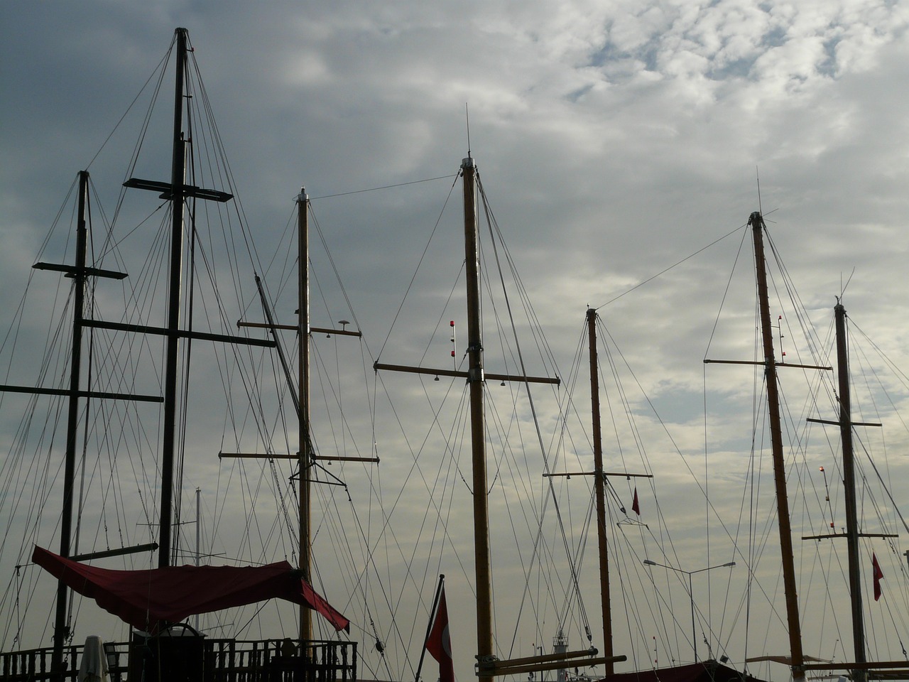 ship masts masts ship free photo