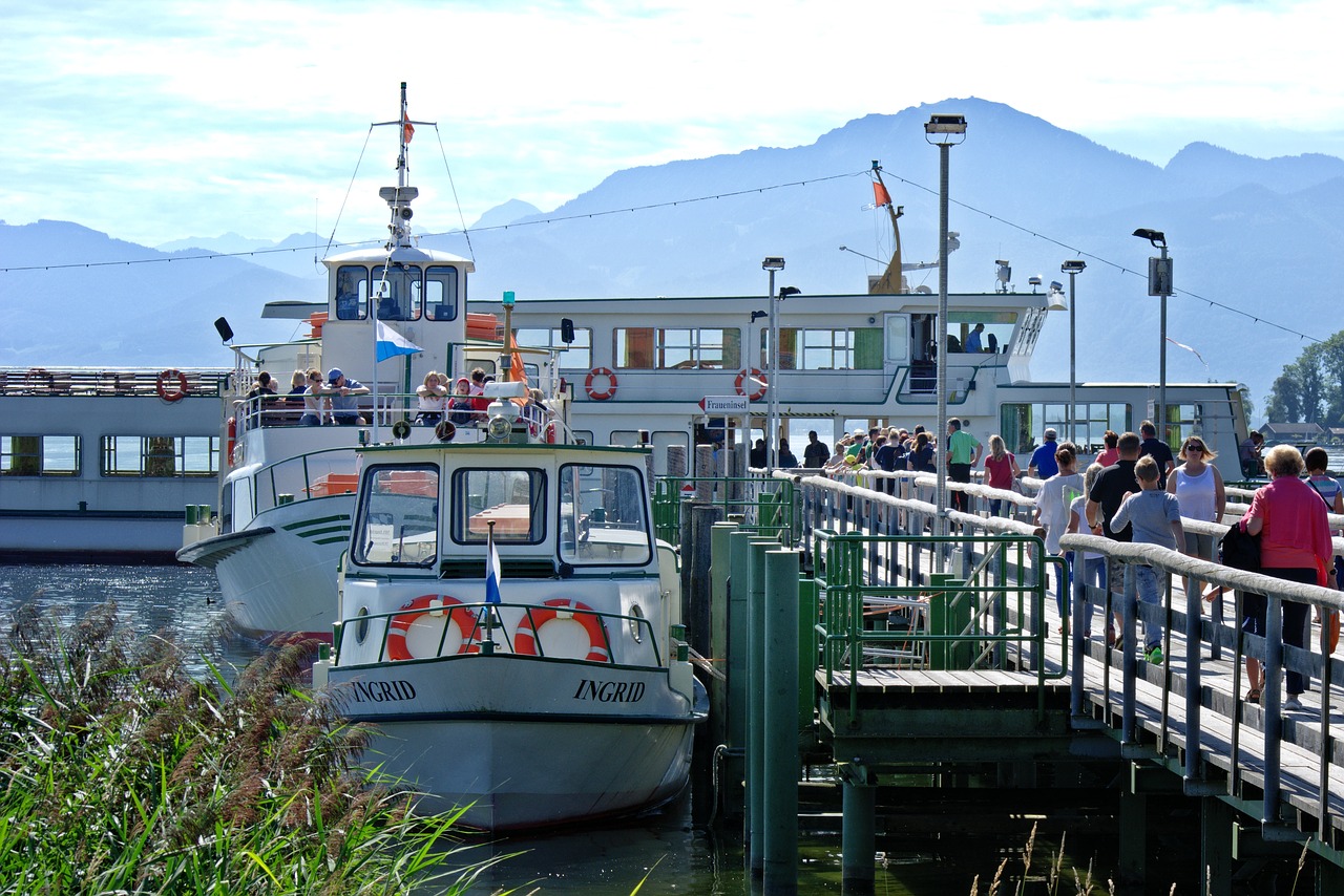 shipping pier port free photo