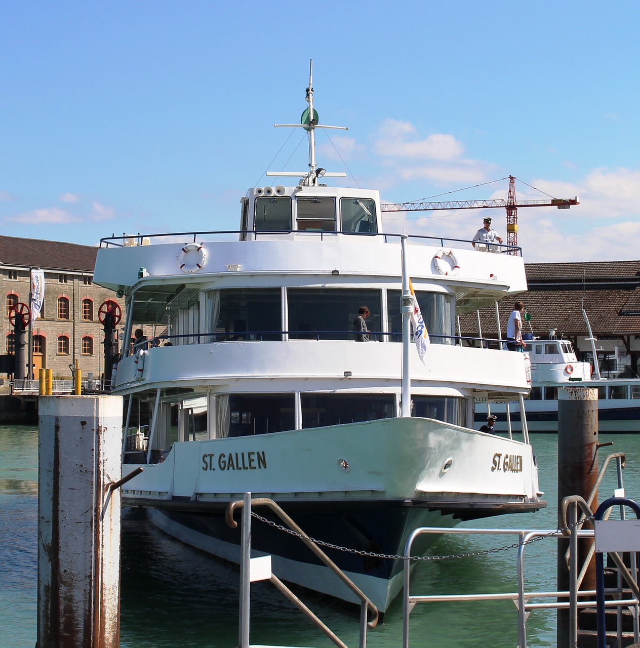 shipping ferry excursion ship st gallen free photo