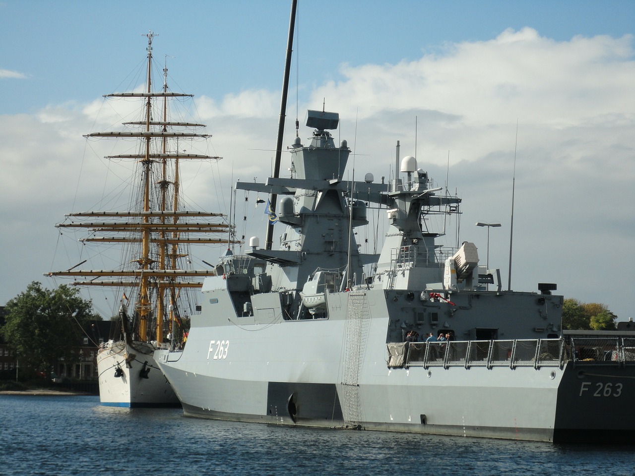 ships kiel baltic sea free photo