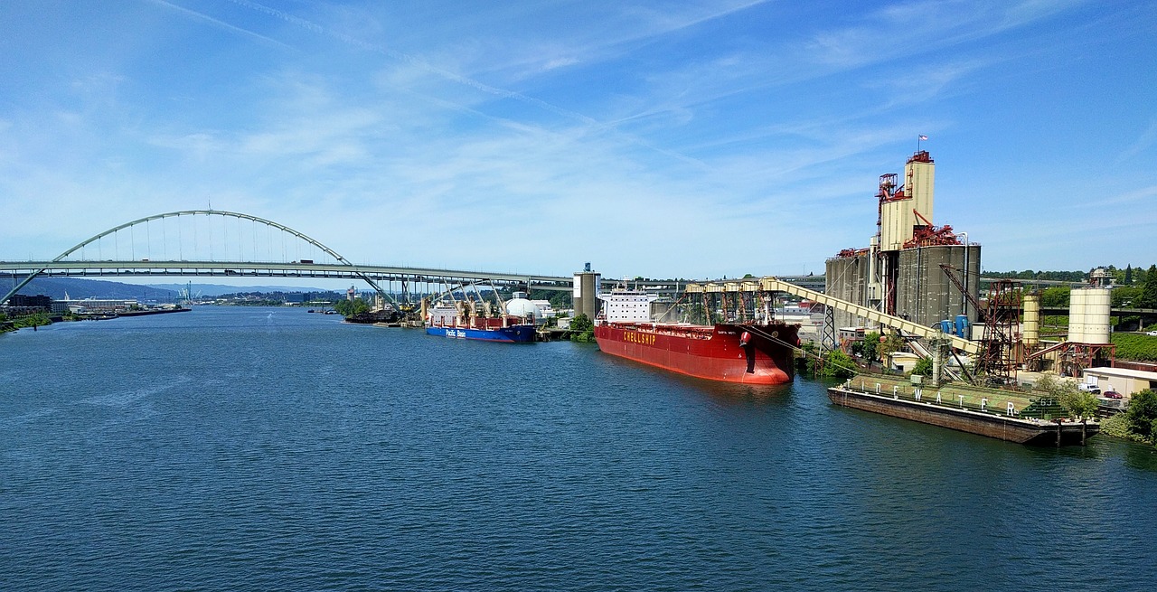 ships river transportation free photo