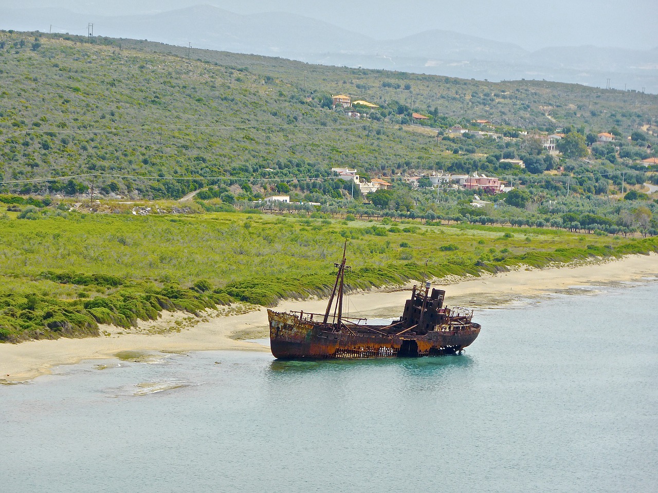 shipwreck coast hulk free photo