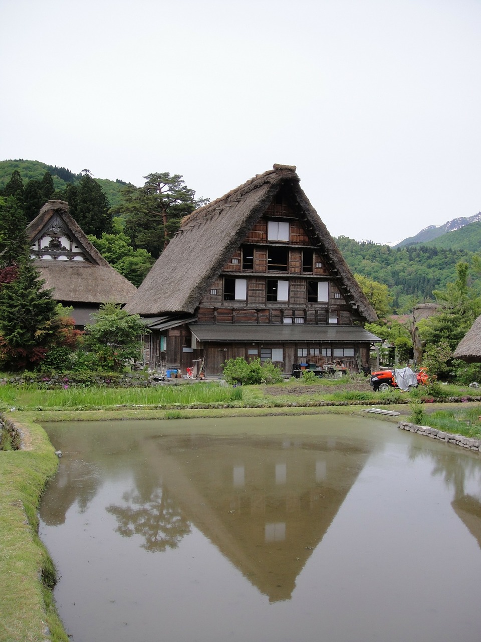 shirakawa xiang gassho village northern continental free photo