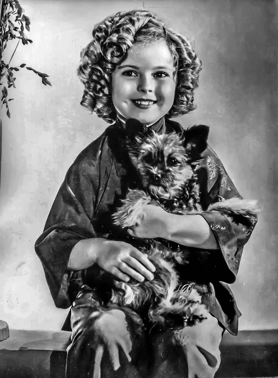 shirley temple female portrait free photo