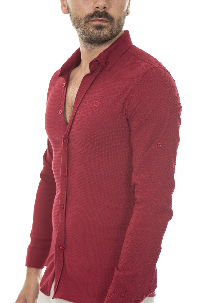 shirt red male free photo