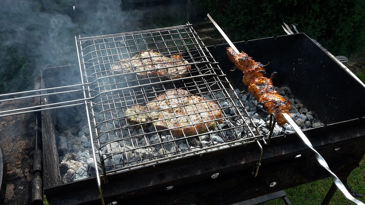 shish kebabs bbq fry free photo