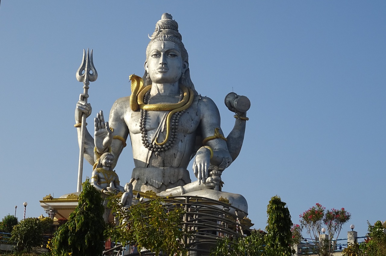 shiva lord statue free photo
