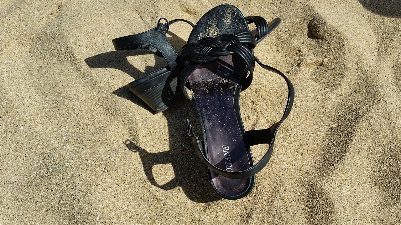 shoes sandals sand free photo