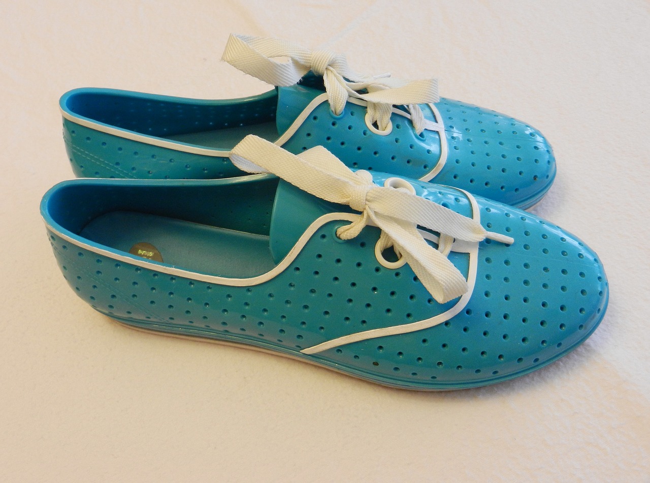 shoes footwear turquoise free photo