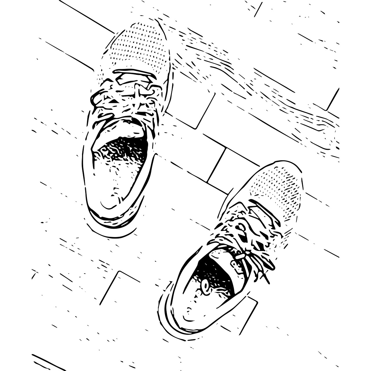 shoes sketches vector shoes free photo