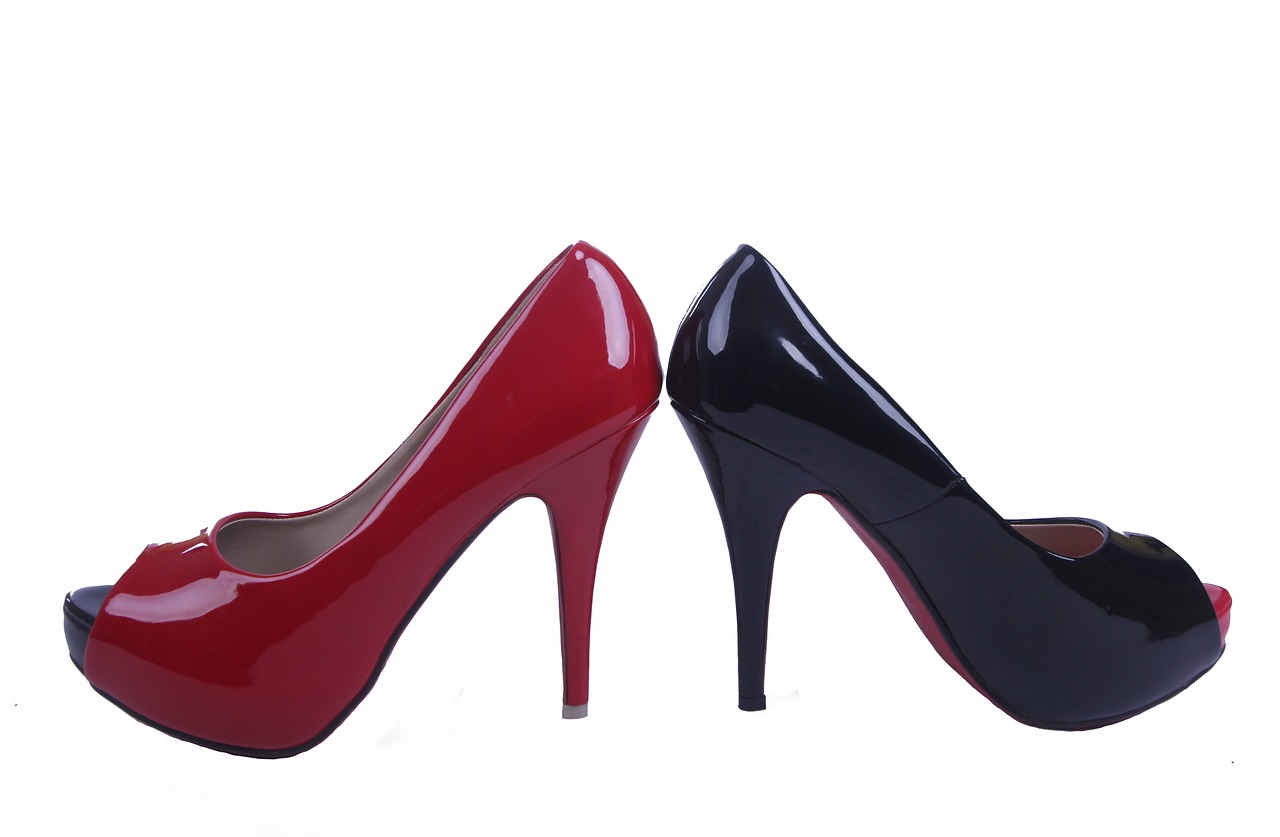shoes pumps red free photo