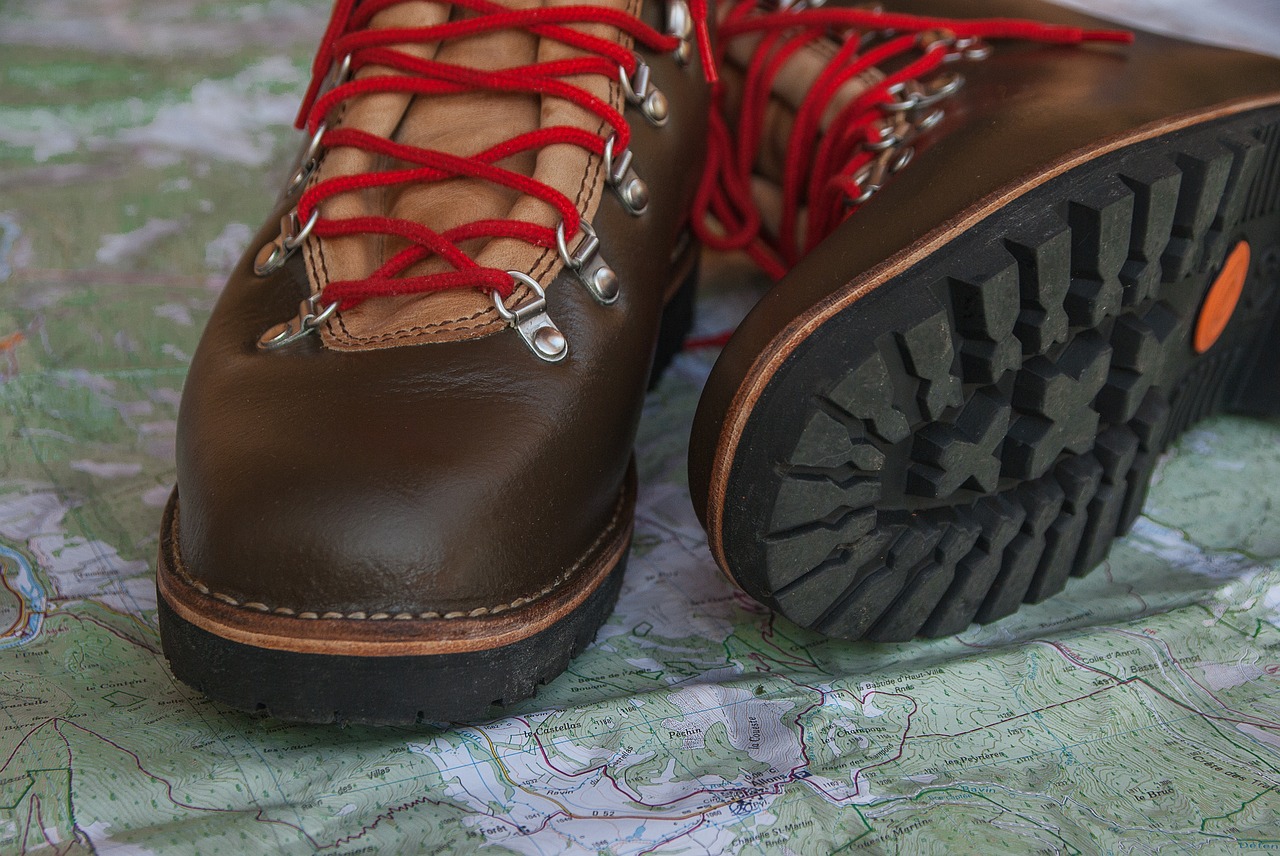 shoes hiking crampons free photo