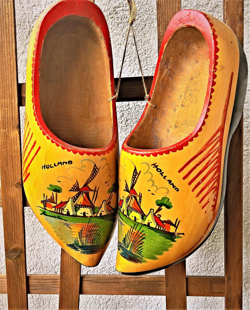 shoes dutch clogs wooden slipper free photo