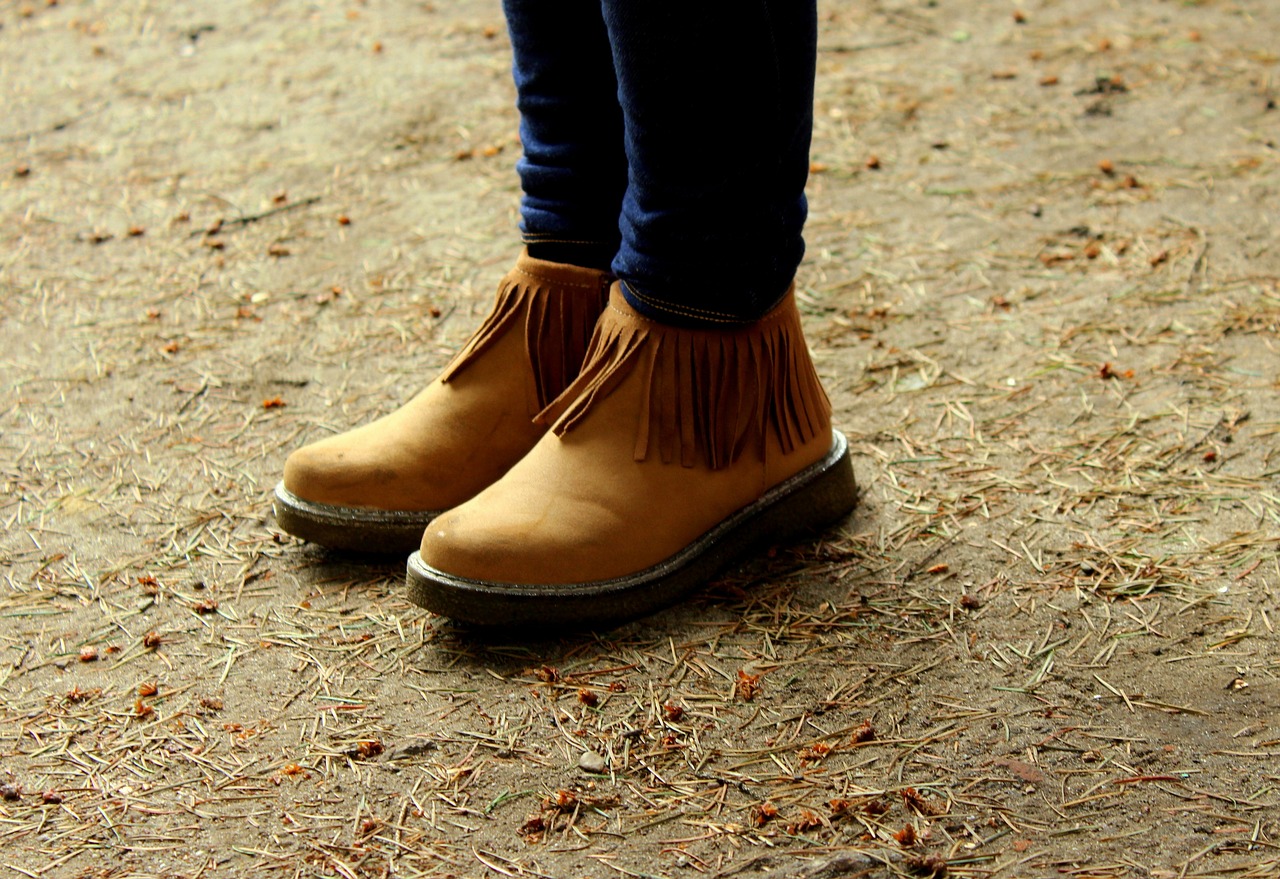 shoes  ankle boots  autumn free photo