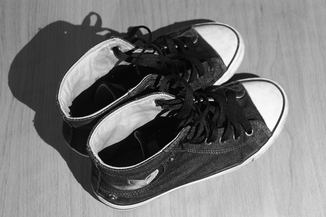 shoes  used  worn free photo