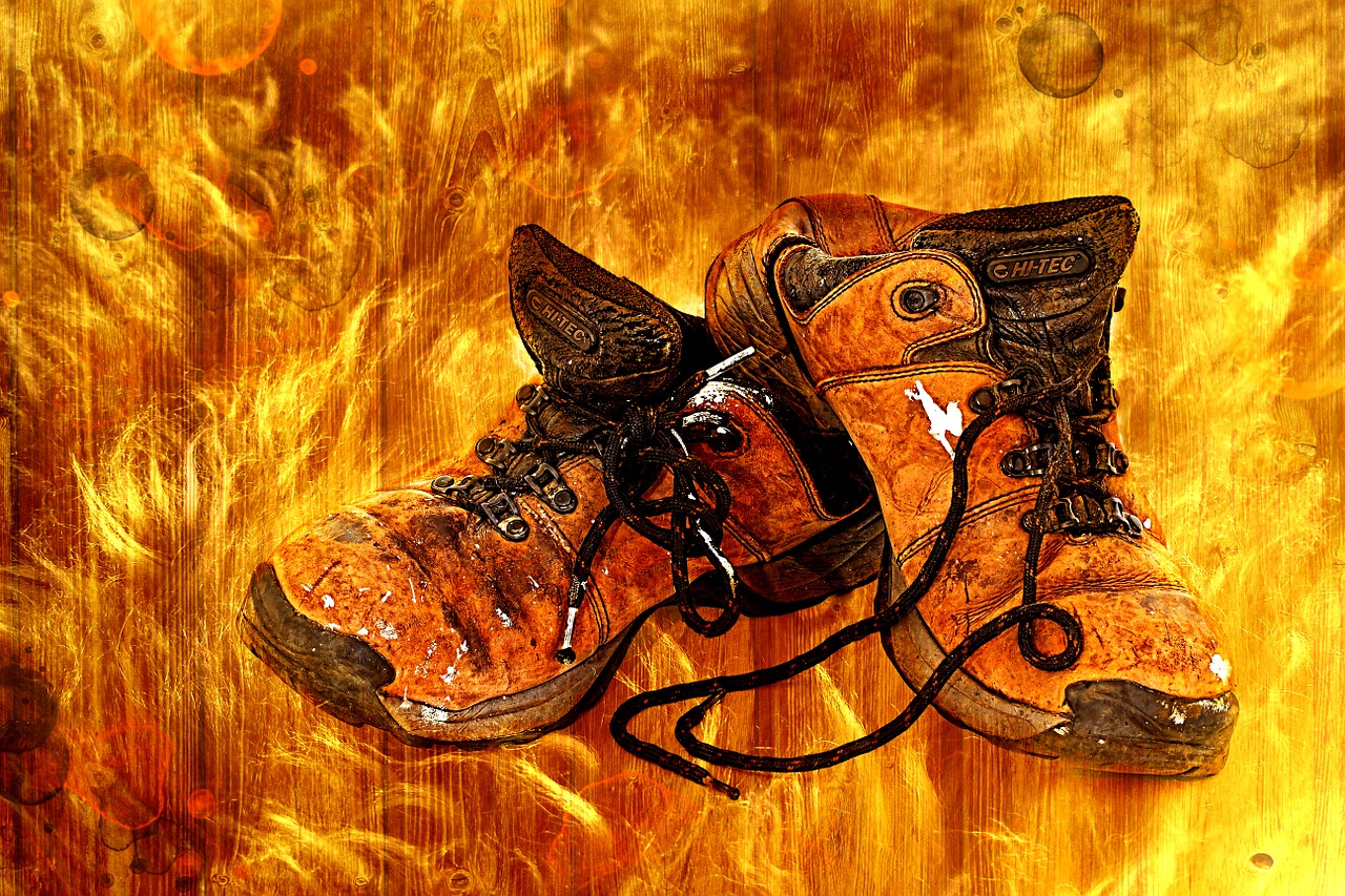 shoes old flame free photo