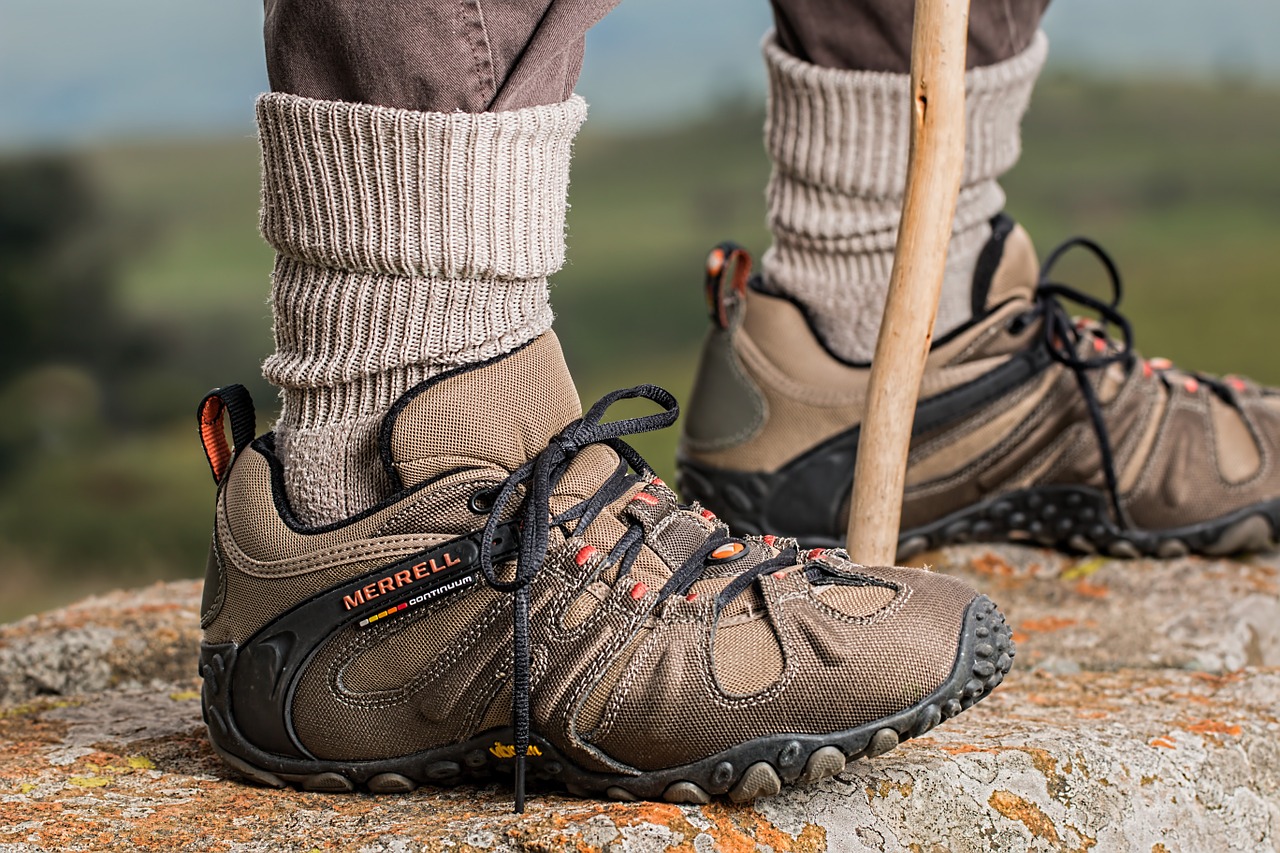 shoes rock climbing hiking free photo