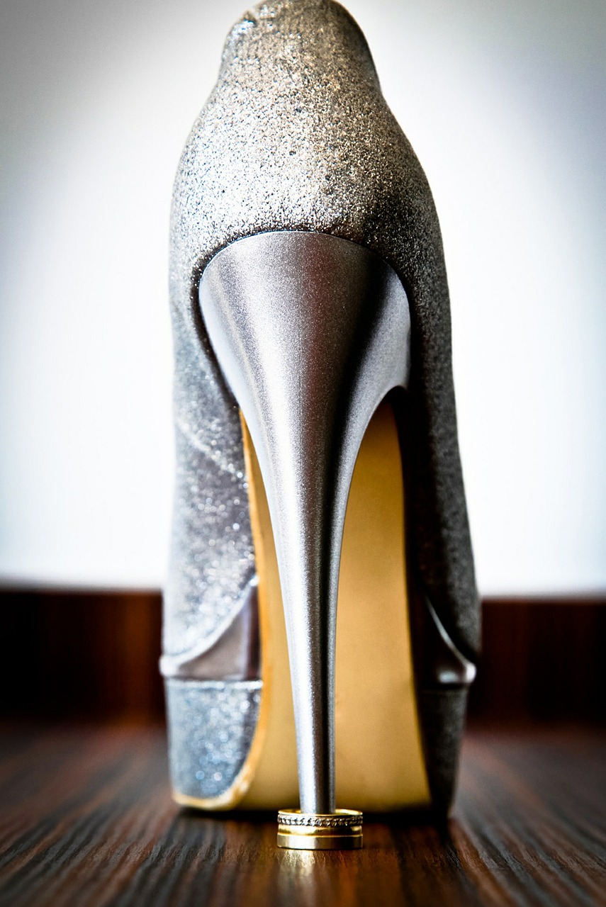 shoes wedding detail free photo