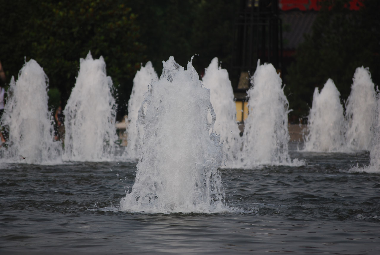 water fountain park free photo