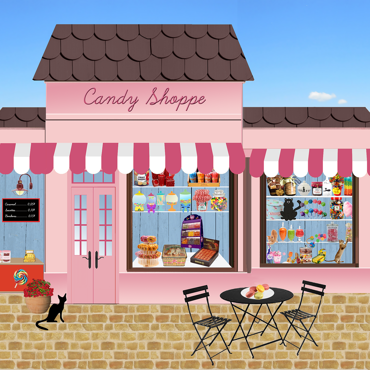 shop candy sweets free photo