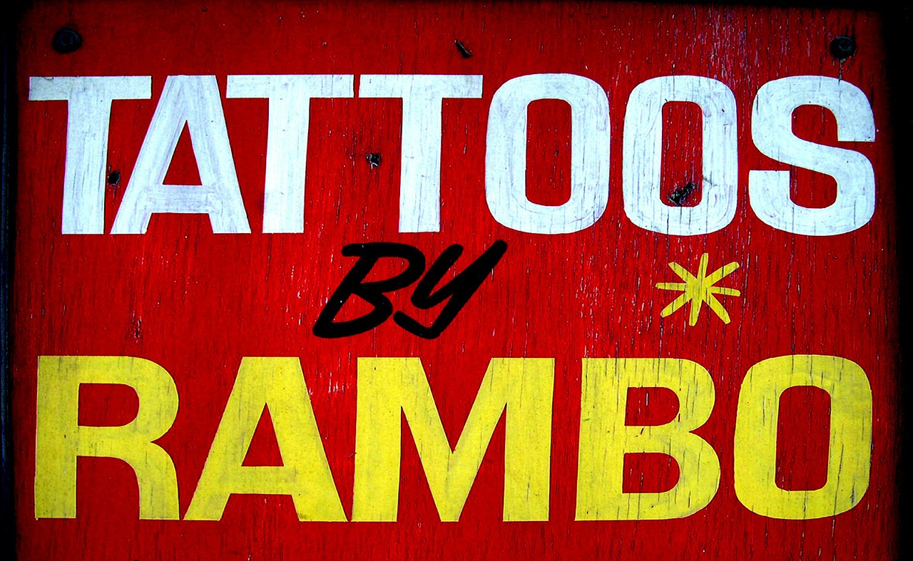 shop sign tattoos manchester city free photo