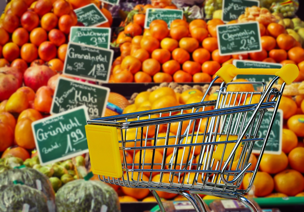 shopping fruit vegetables free photo