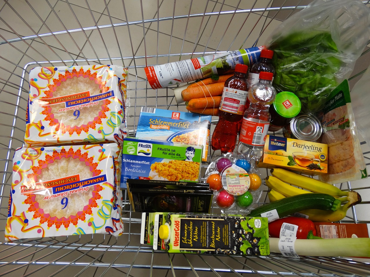 shopping shopping cart food free photo