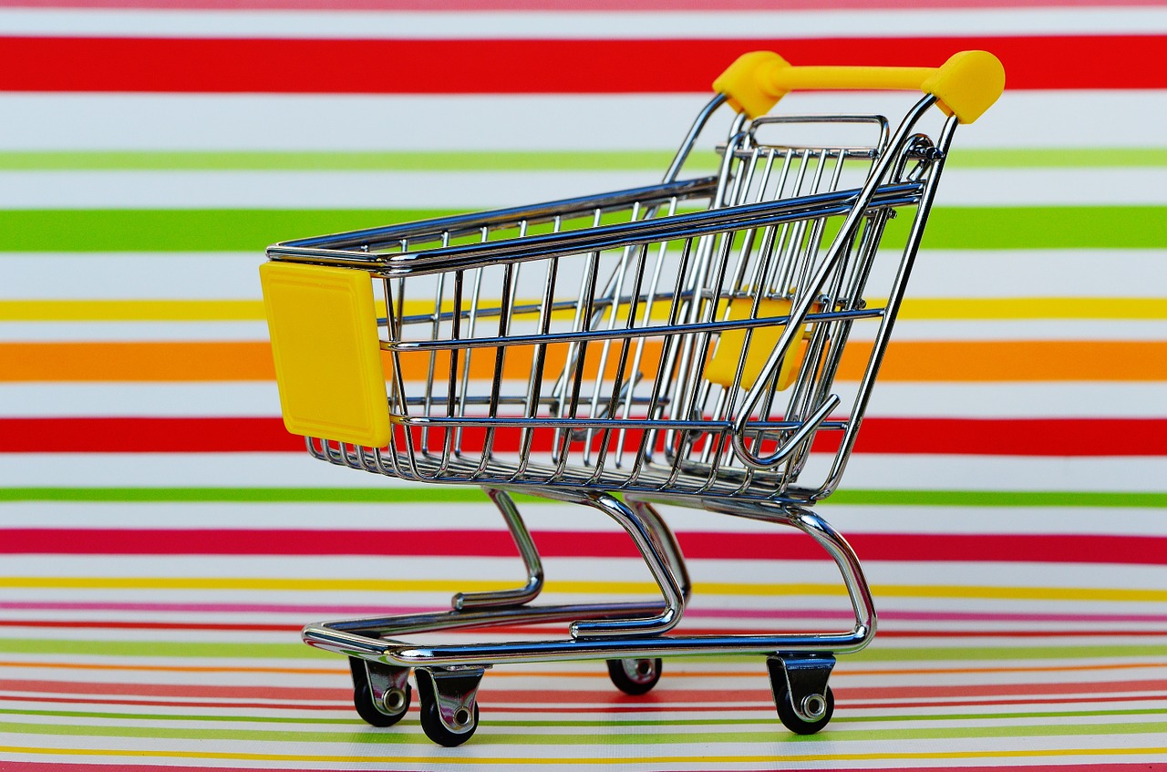 shopping cart shopping purchasing free photo