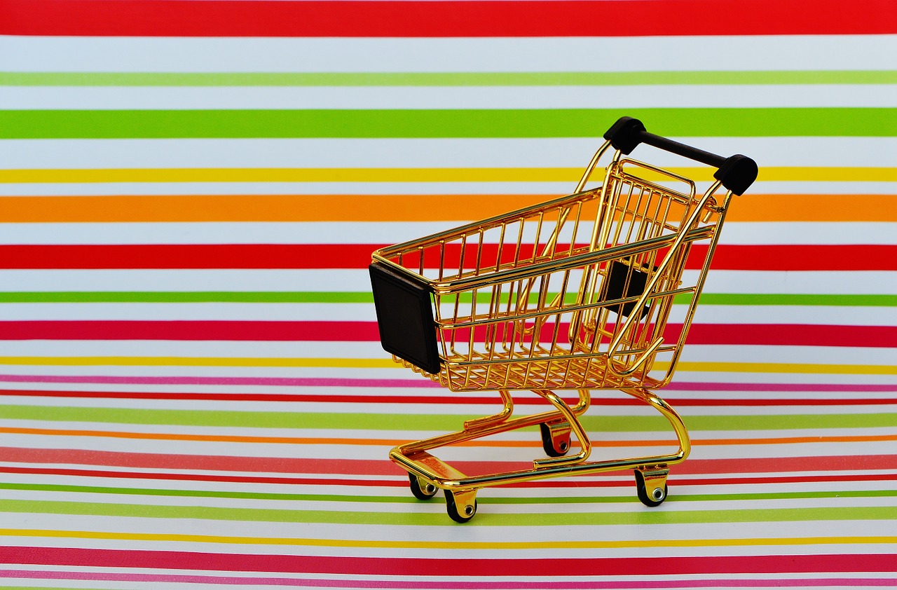 shopping cart shopping purchasing free photo