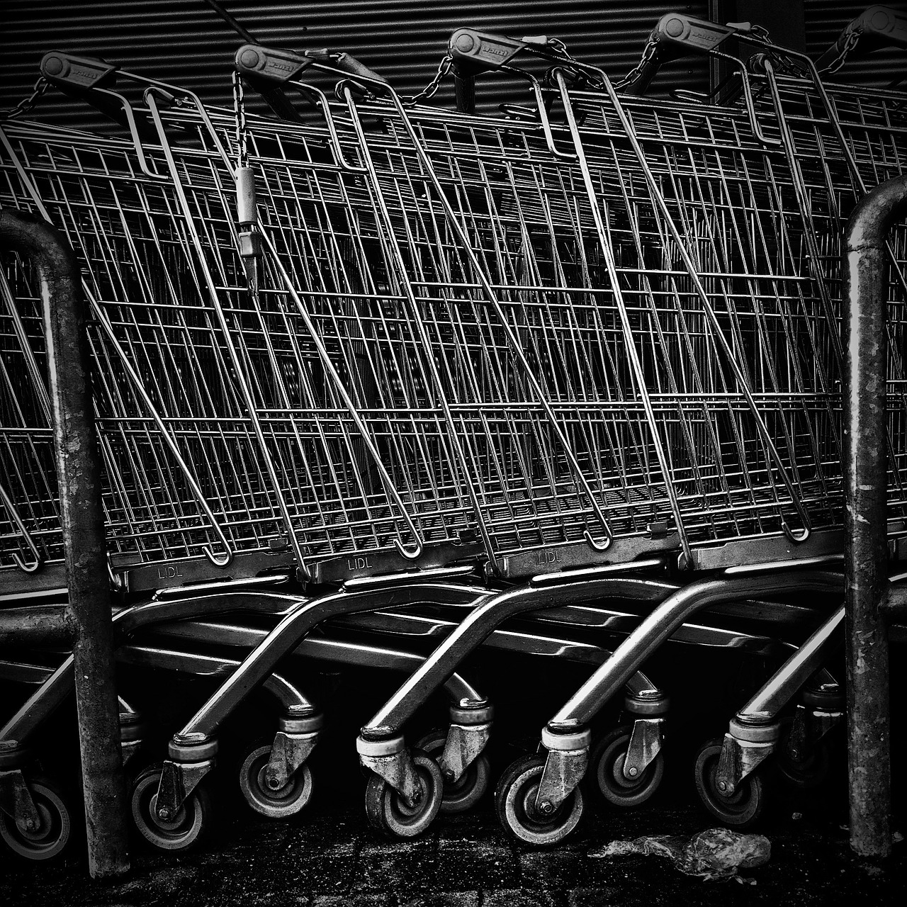 shopping cart buggy shopping free photo