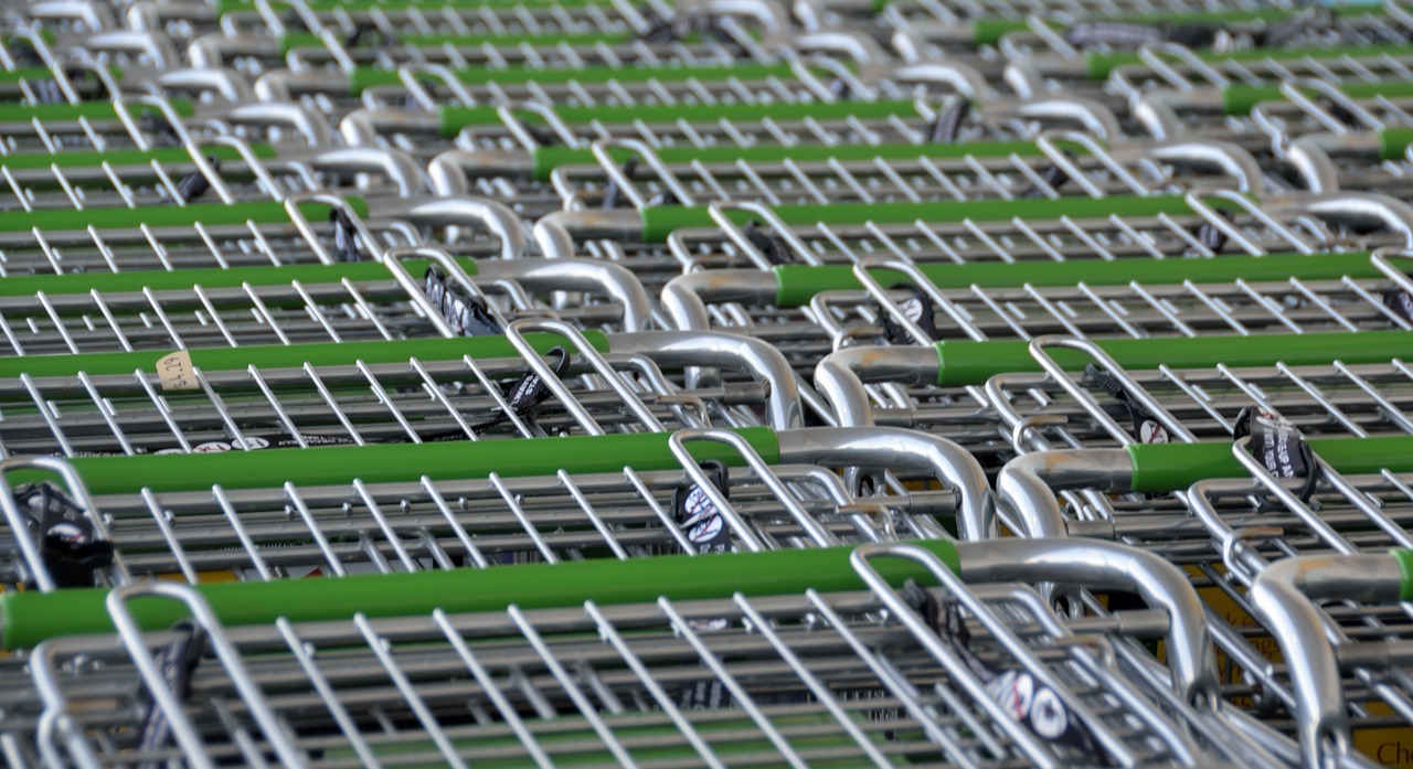 shopping carts store shop free photo