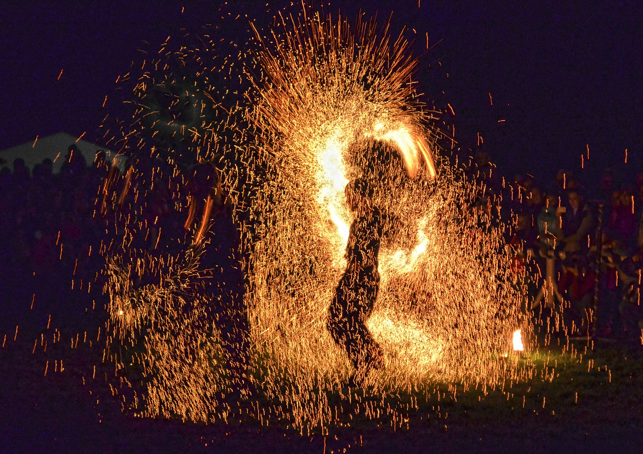show fire sparks one free photo