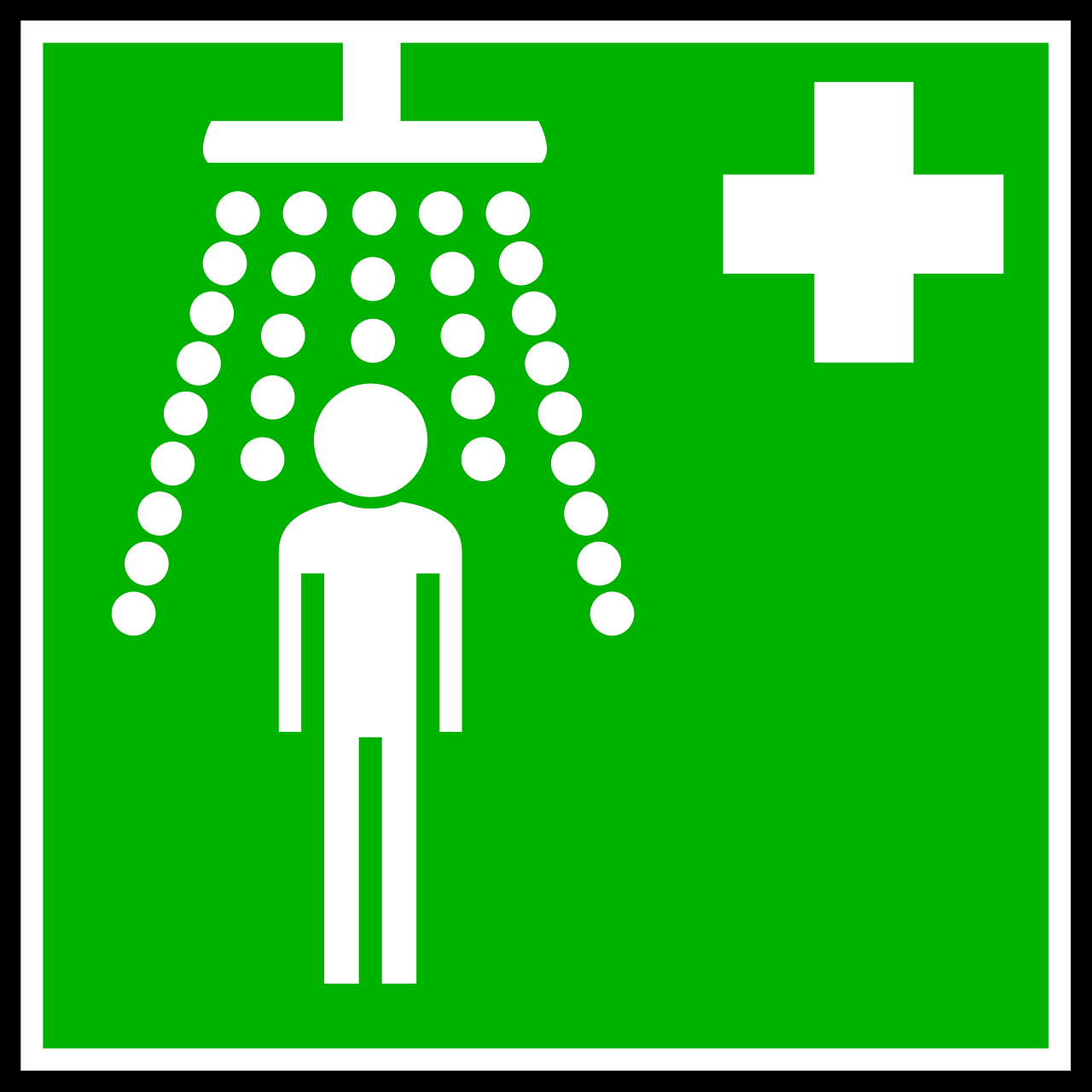shower sign symbol free photo