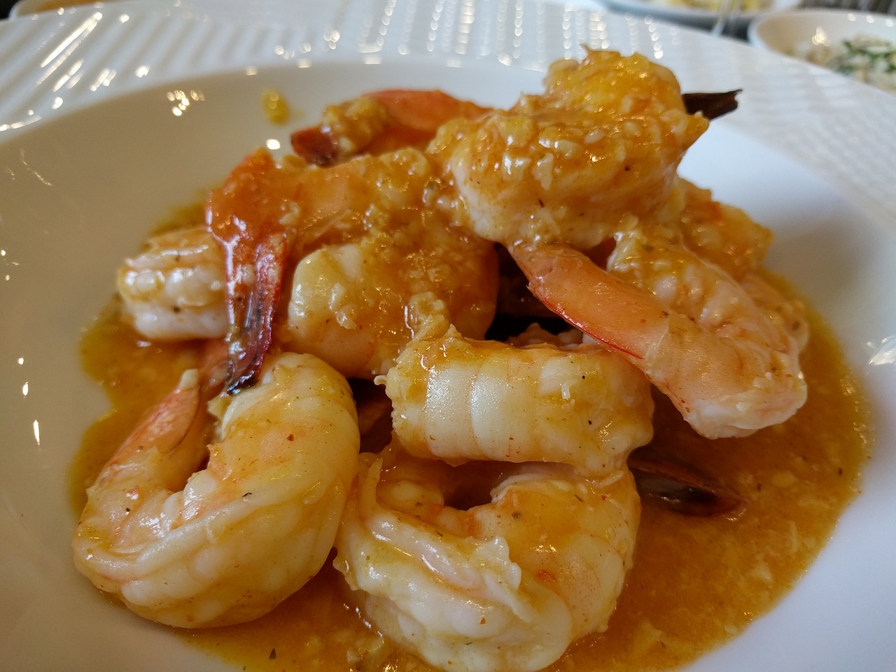 shrimp sauce seafood free photo