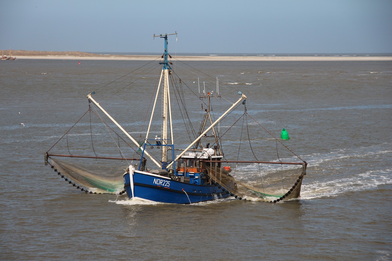 shrimp fishing boat cutter free photo