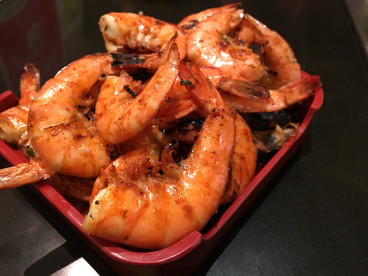 shrimp prawn seafood free photo