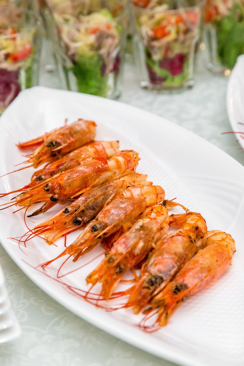 shrimp food appetizer free photo