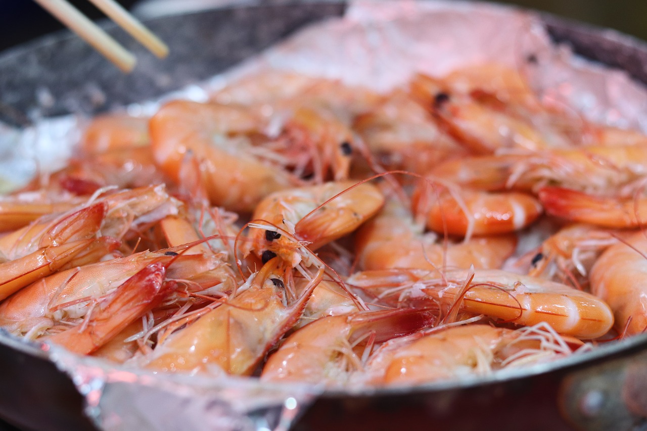 shrimp chronicles food free photo