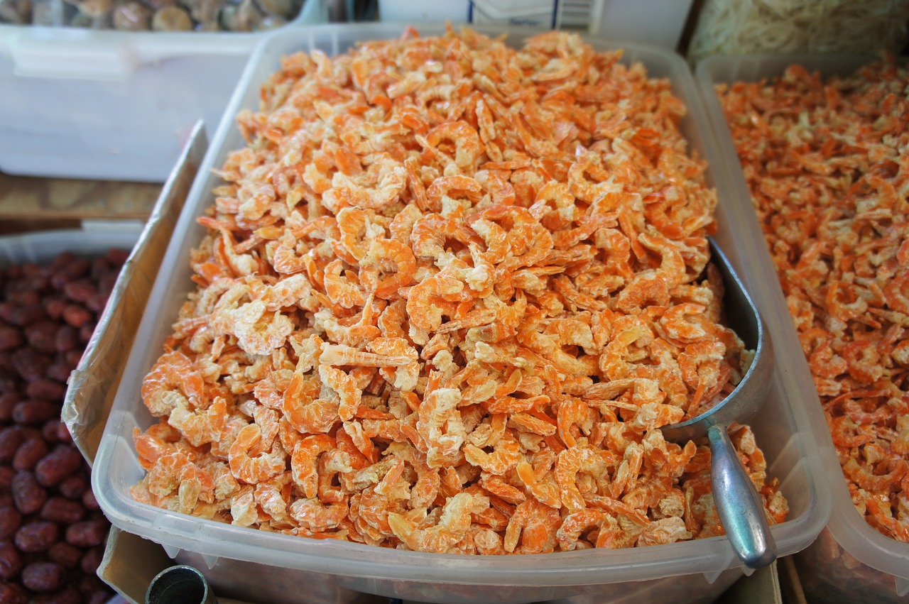 shrimp  dried  asian free photo