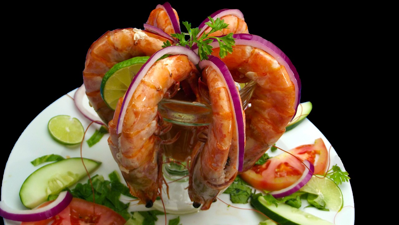 shrimp seafood fresh free photo