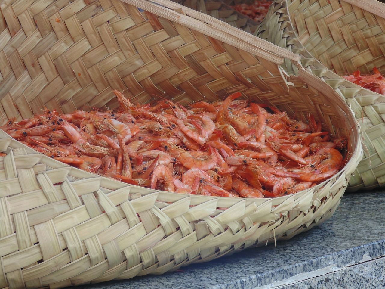 shrimp typical food brazil free photo