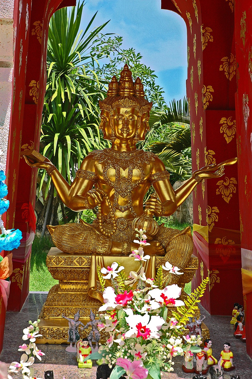 shrine deity pattaya free photo