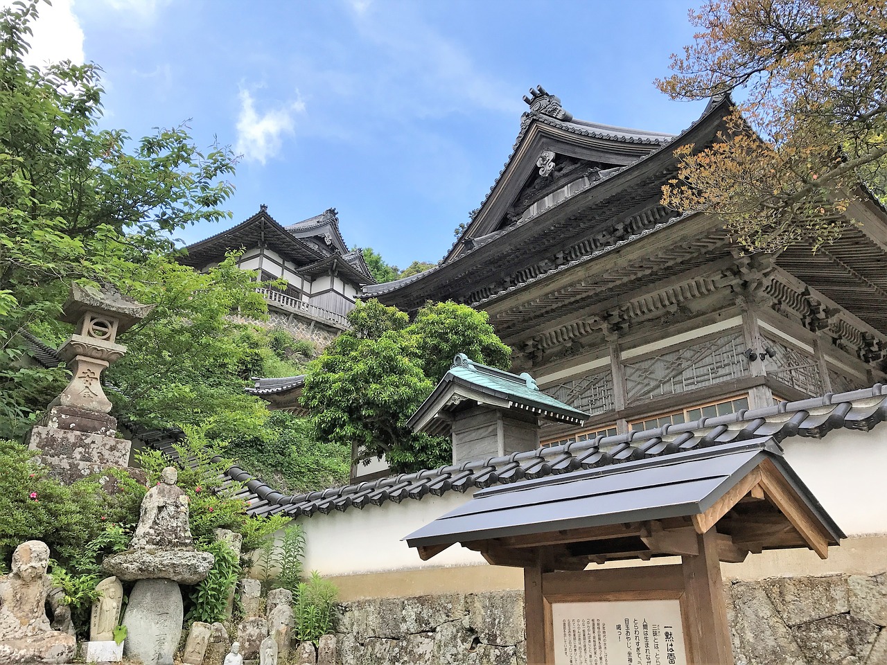 shrine castle japanese style free photo