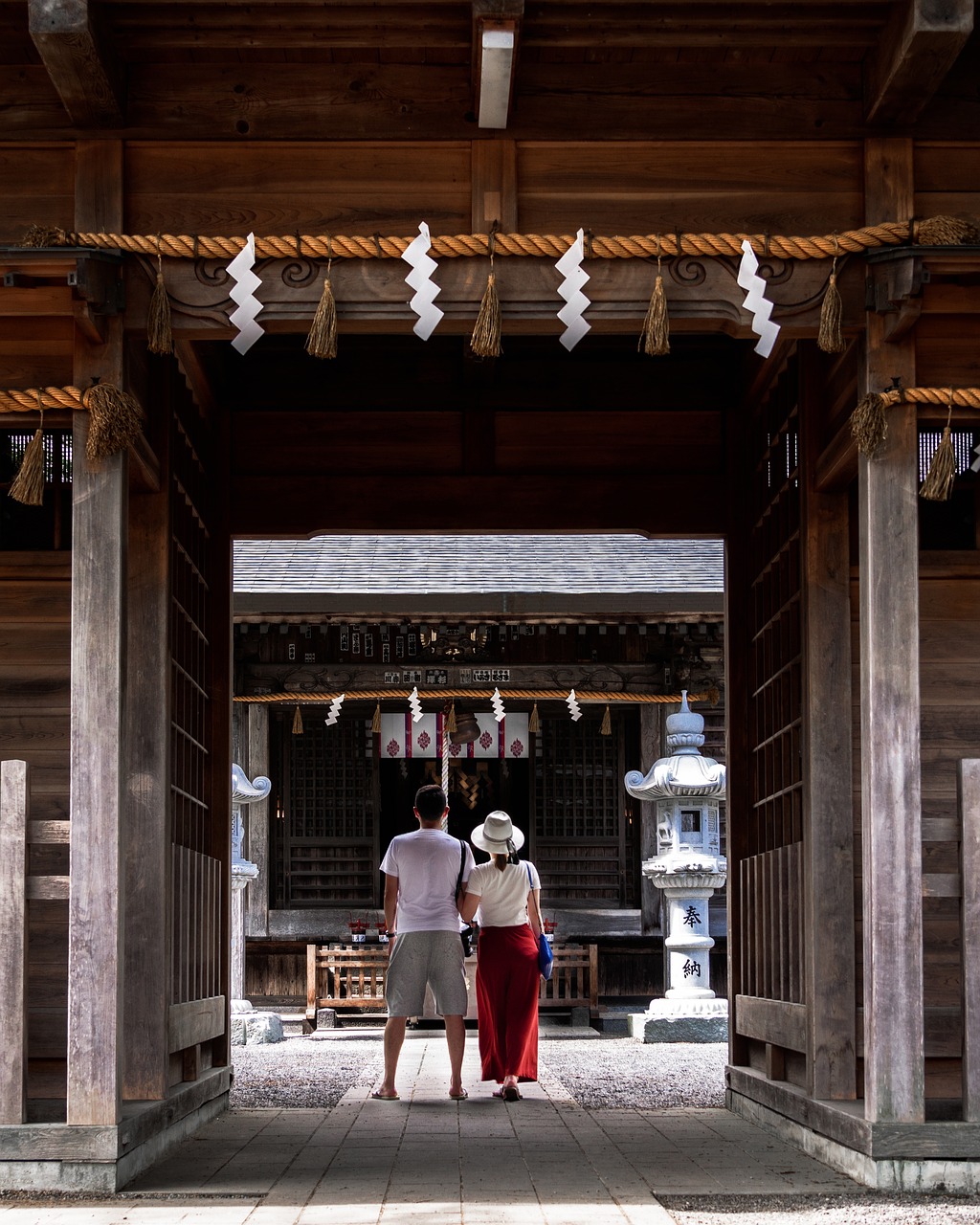 shrine japan temple free photo