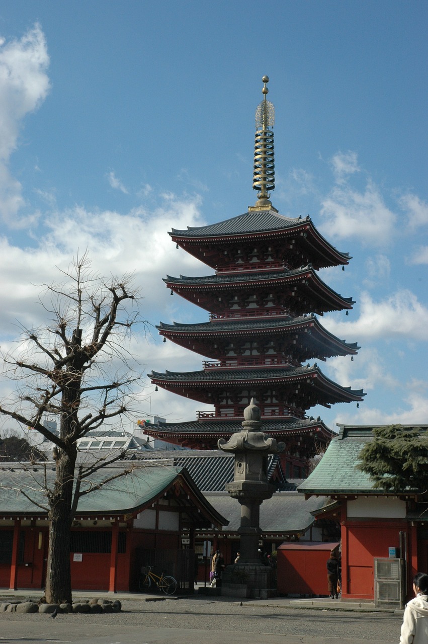 shrine japan temple free photo