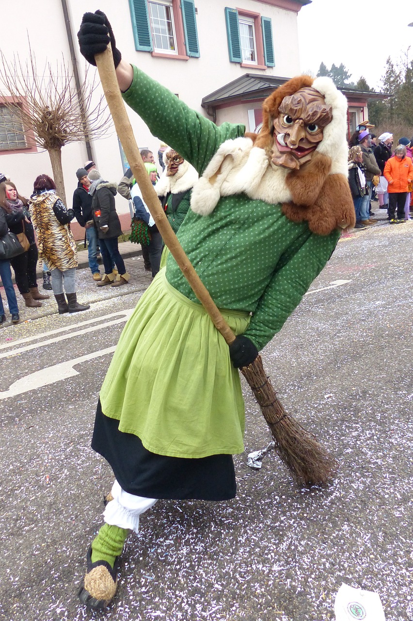 shrove monday strassenfasnet the witch free photo