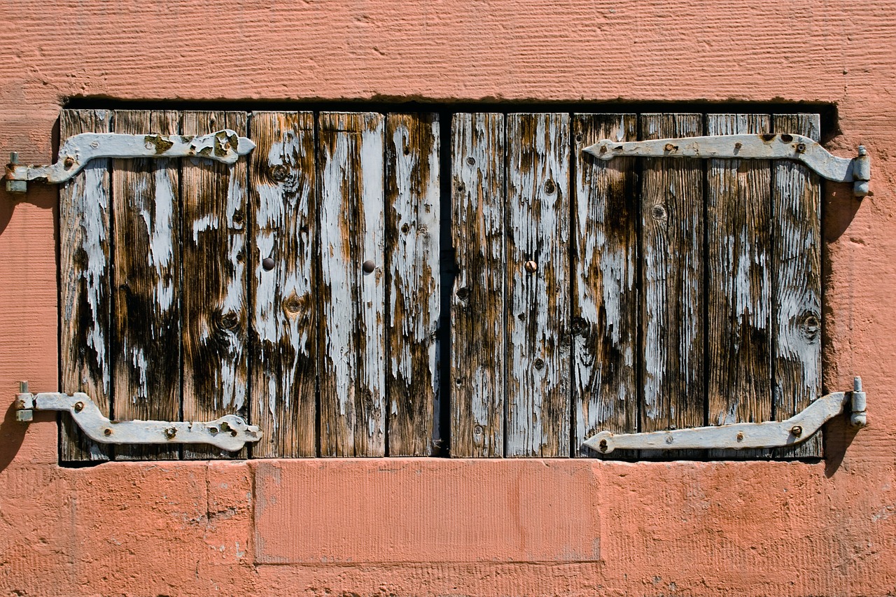 shutters window wooden shutters free photo