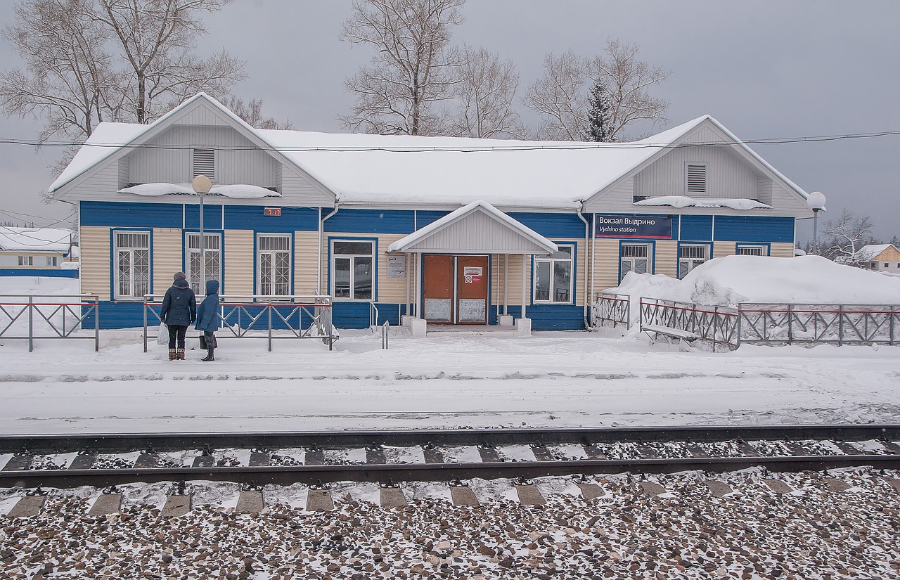 siberia station railway free photo