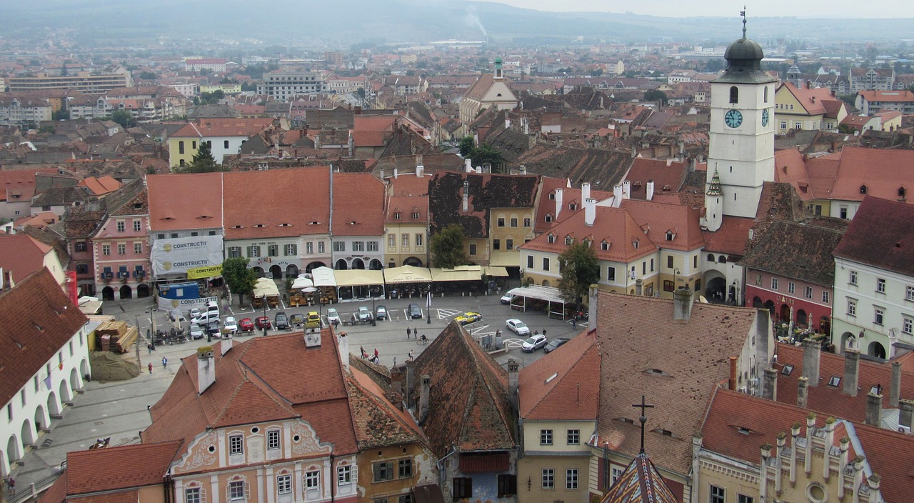 sibiu transylvania romania free photo