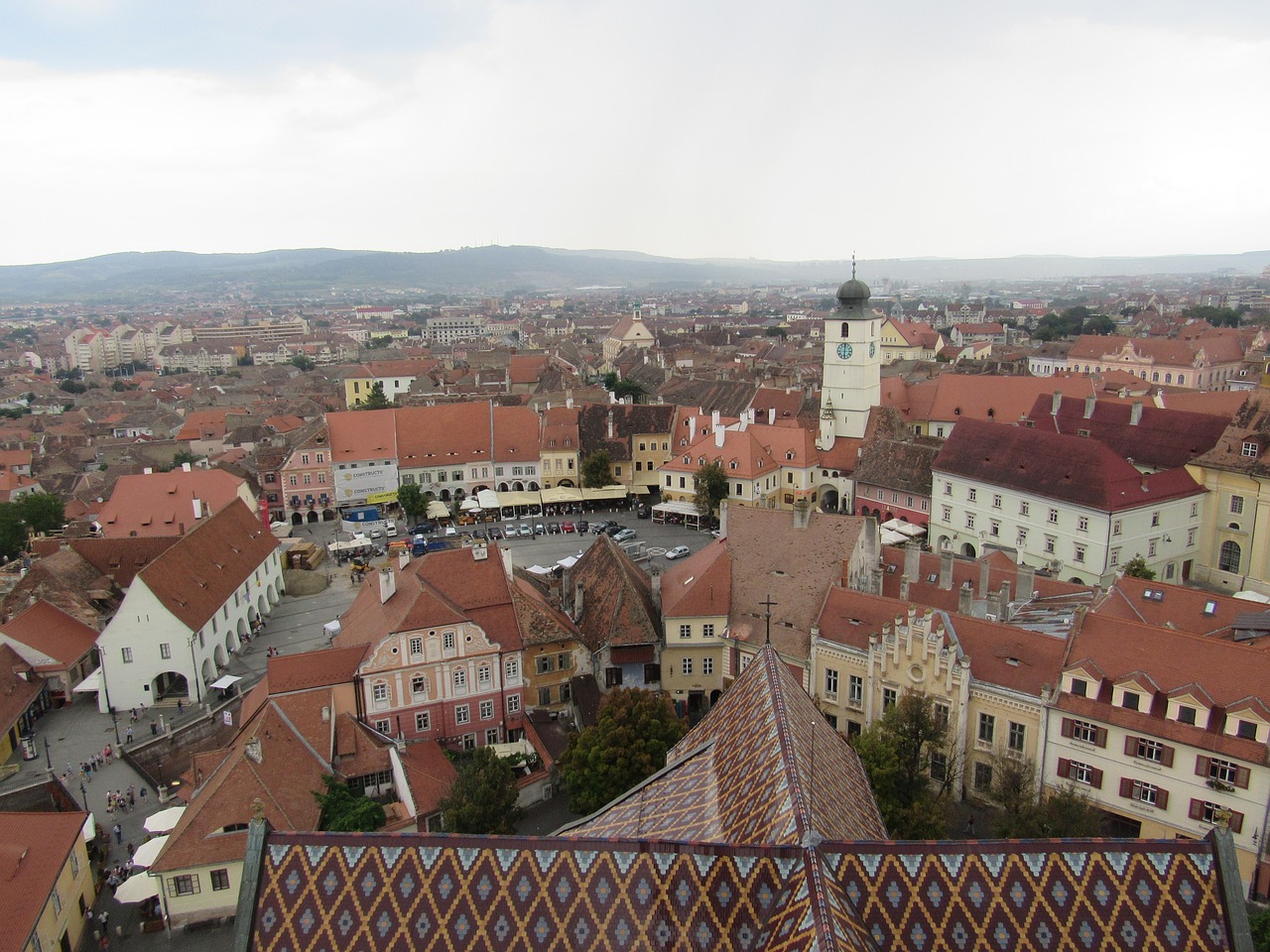 sibiu transylvania panorama free photo